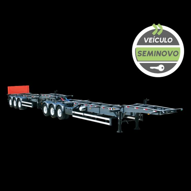 Porta-Conteiner 9 Eixos e 12 Pinos