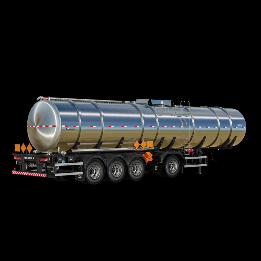 Tanque 3E + 1 em Inox para Metanol Randon